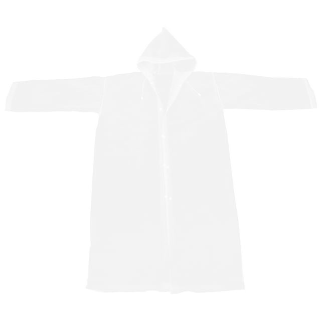 MasteelfCA 1 Pce Imperméable Poncho Réutilisable en EVA Manteau Imperméable pour Adulte pour Extérieur