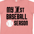 thumbnail image 4 of Inktastic My 1st Baseball Season Boys Toddler T-Shirt, 4 of 5
