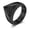 Black, variant on Men Viking Ring Stainless Steel Vintage Knot Nordic Valknut Rune Amulet-Silver-10