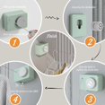 thumbnail image 4 of Retractable Laundry Drying Rack, Heavy Duty Indoor Outdoor Clothes Drying Rack Wall Mounted Easy Hanging Clothes Drying Rack, 4 of 5