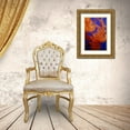 thumbnail image 3 of Miller, Anna 13x18 Gold Ornate Wood Framed with Double Matting Museum Art Print Titled - Graceful Jellyfish in Aquarium, 3 of 4