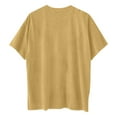 thumbnail image 4 of TayIor Sw1ft Chemises, Tylor Sw1ft Merch, Tylor Sw1ft, Chemises Blouse à Manches Courtes à Col Rond Imprimées Décontractées de Mode pour Femmes, T-Shirts Graphiques pour Amatrices de Musique pour Femmes TKFASHION Jaune Terreux TTG, 4 of 5