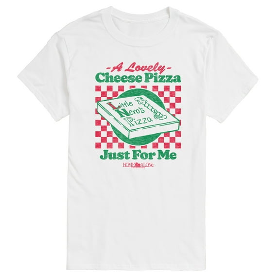 Home Alone - Lovely Cheese Pizza Just For Me - Men's Short Sleeve Graphic T-Shirt