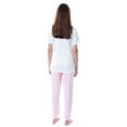 thumbnail image 4 of Peanuts Womens' Snoopy Dream Comic Flower Relaxing Sleep Pajama Set, 4 of 6