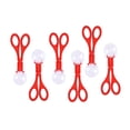 thumbnail image 2 of 6pcs 17.5cm Handy Scoopers Bug Catcher Set Bug Tongs Insects Catch Clamp Scissors Outdoor Toys for Kids (Red), 2 of 2