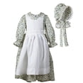 thumbnail image 3 of Disfraz Dress Up America Pioneer para niñas, estilo colonial, 3 of 4