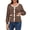 Brown, variant on Usaibhir Womens Knit Button Up Cardigan Sweaters with Pockets Long Sleeve Crew Neck Open Front Sweater Jackets Outerwear