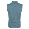 thumbnail image 4 of JNGSA Mens Full Zip Up Sweater Vests Knitted Cardigan Slim Fit Casual Warm Sleeveless Outerwear Big & Tall Size, 4 of 5