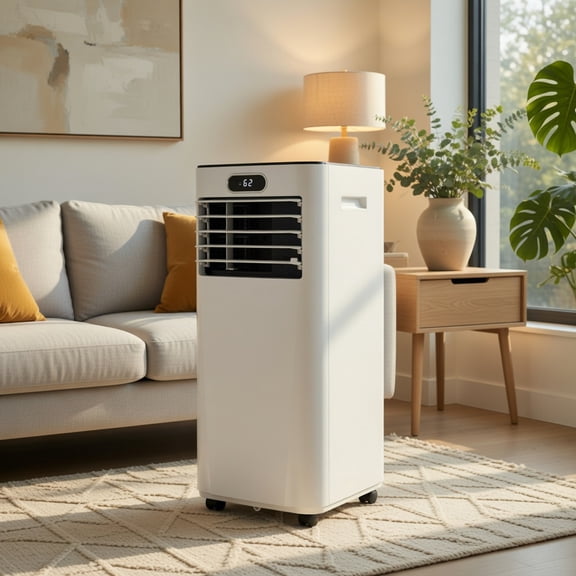 Topcobe 3-in-1 Portable Air Conditioner with Remote Control for Home, Windowless Air Conditioner Portable for Room Home
