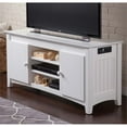 thumbnail image 2 of Leo & Lacey 50" Chargeur TV Stand en Blanc, 2 of 12