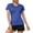 Navy, variant on women v neck short sleeve moisture wicking shirts sport activewear top