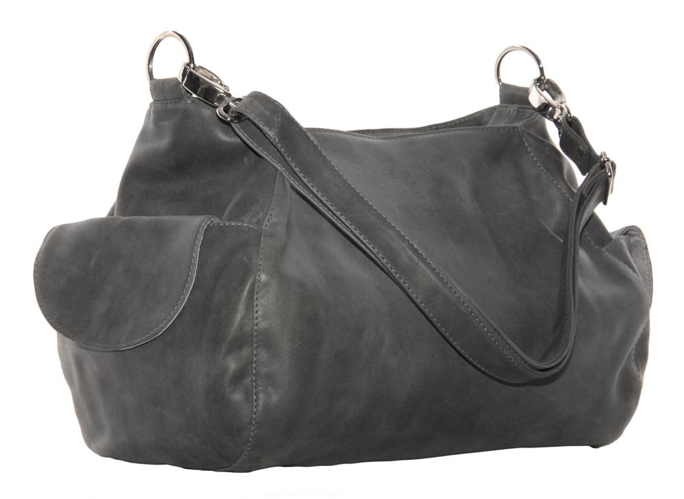 zip shoulder bag