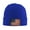 Blue, variant on Retro Us America Flag Winter Beanie Hats for Men Women Warm Cozy Knitted Cuffed Skull Cap Black