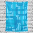 thumbnail image 1 of EREHome Blue Abstract Pattern Home Decoration Wall Tapestry 60x51 inches, 1 of 4