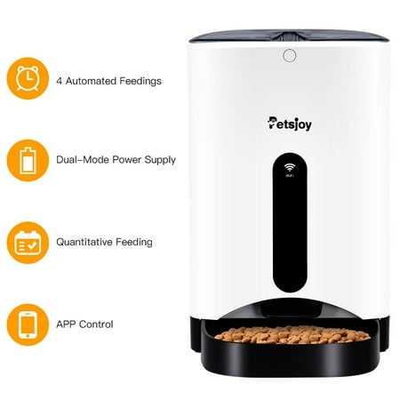 Gymax Automatic Pet Feeder Smart Cat Dog Food Dispenser Remote