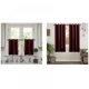 thumbnail image 5 of Cortinas opacas de 24 pulgadas para oscurecer la habitación, cocina, baño, cortas, gris pálido, tejido triple, pequeñas cortinas de café, juego de tratamiento de media ventana, 2 paneles con ojales, 5 of 6
