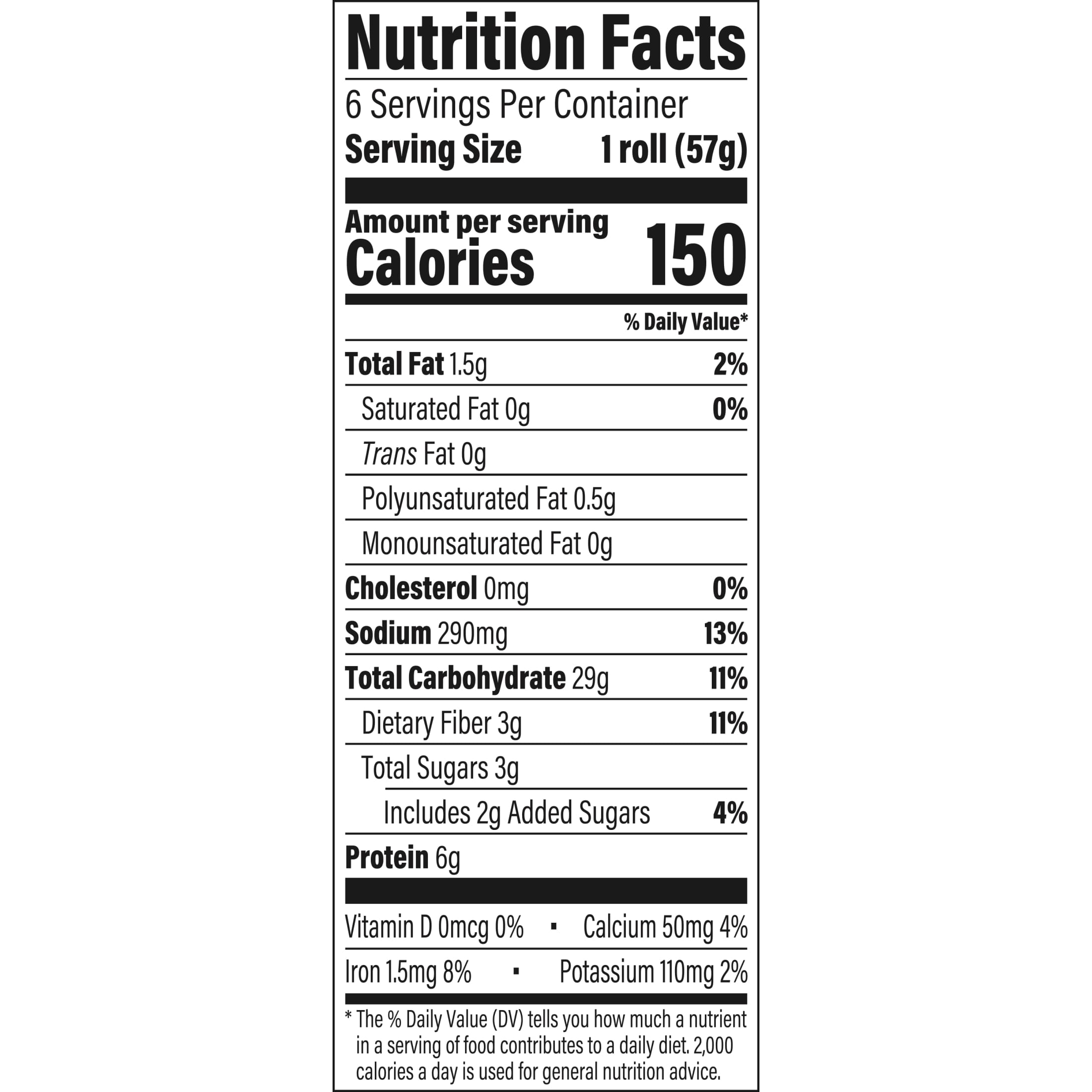 Brownberry Honey Wheat Sandwich Thins, 6 count, 12 oz