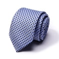 thumbnail image 4 of Corbata de seda de poliéster con puntos de corbata, fabricante de corbatas de 8 cm para hombres de negocios, ropa formal, corbata de estudio para bodas, 4 of 6