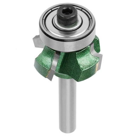 

Woodworking Milling Cutter 4 Teeth Trimming Cutter Edge Trimmer Router Bit (R3)