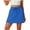 Blue, variant on Womens Summer Pants Trendy Loose Solid Short Quick Dry Loose Fit Trendy Short Skirt Pants Lounge Summer String Skirt with Pockets for Women 2026
