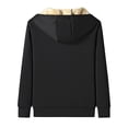 thumbnail image 3 of guisaled Men Sweatsuits Sets Sherpa Lined Fleece Tracksuits 2 Piece Hoodeis Full Zip Sweatsuits Set Winter Warm Sweatpants Suits Outfit, 3 of 7