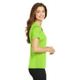 thumbnail image 3 of Sport-Tek Ladies PosiCharge Elevate Scoop Neck Tee-3XL (Lime Shock), 3 of 6