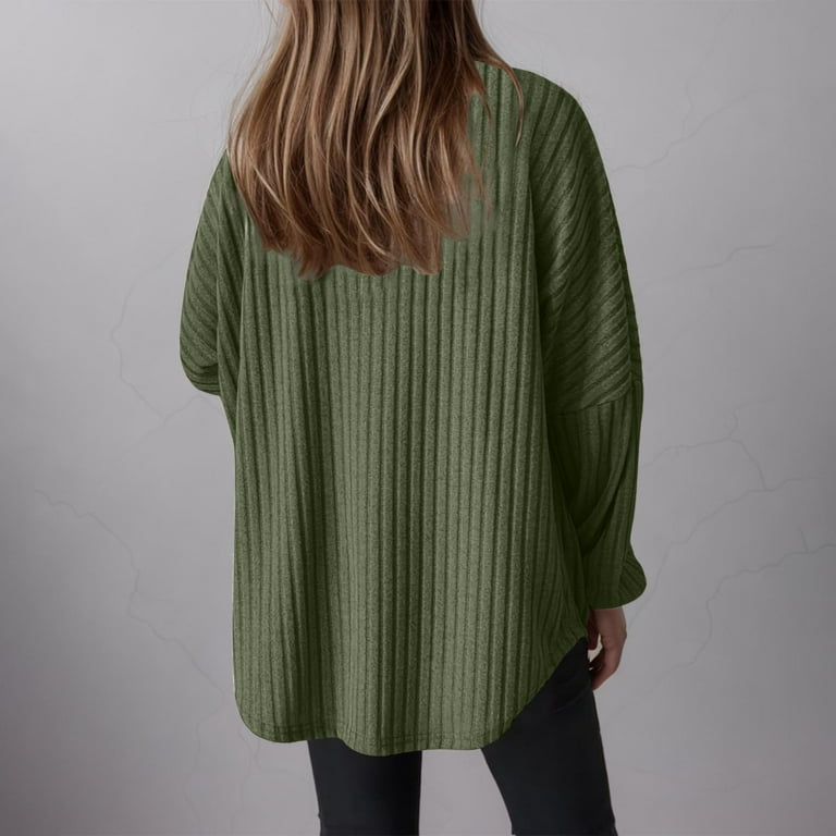 drop shoulder dress shirt Ruffle Hem Drop Shoulder Shirt_BDHL8186  HELROUS