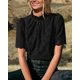 thumbnail image 2 of Blusa Prettygarden de verano bordada con ojales para mujer, color negro, 2 of 7