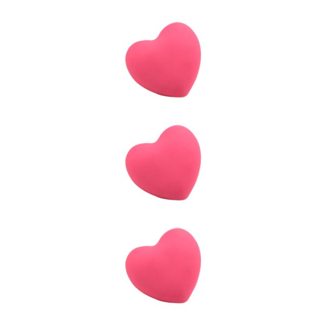 mmirethe 10pack/lot Home Decoration With Heart Shaped Drawer Knobs Easy To Install pink 3Set