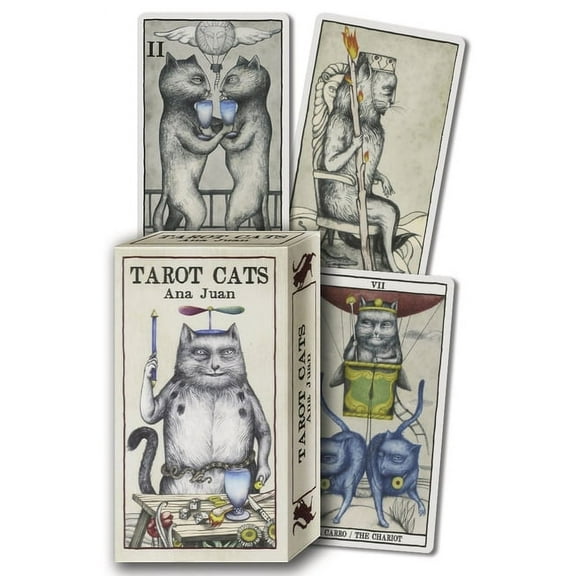 Tarot Cats, (Hardcover)