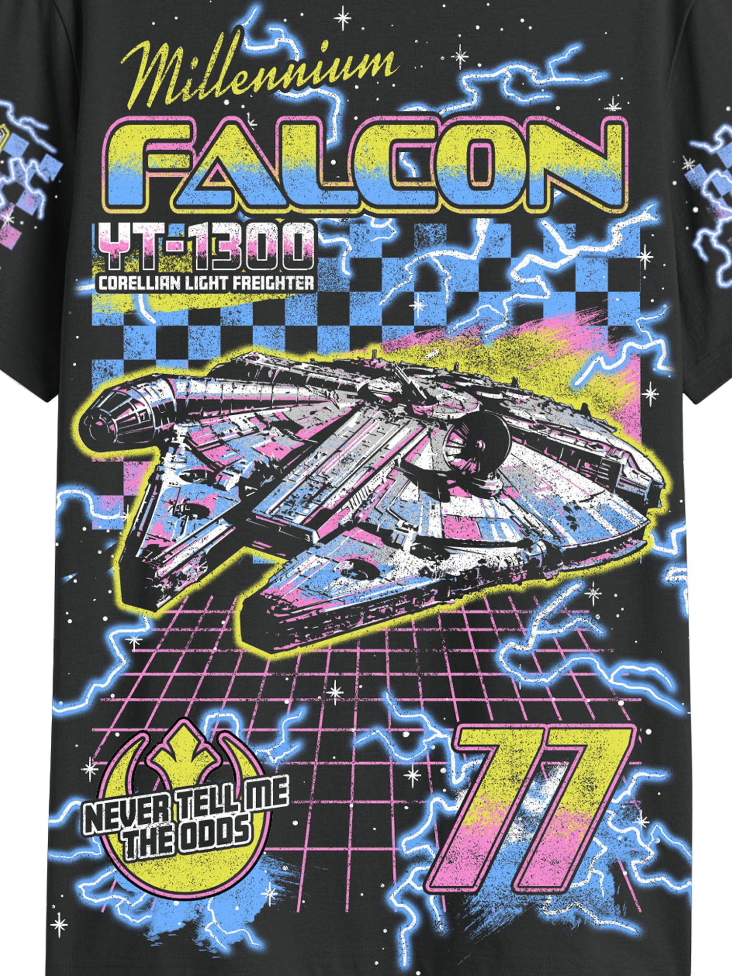 Star Wars, Mens Graphic Tee, Falcon Vader Race, 2-Pk, Sizes S-3XL