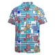 thumbnail image 3 of Camisas casuales con estampado floral de tortuga para hombres, ropa, camisa hawaiana con estampado 3D, camisetas Y2k de manga corta, ropa kawaii, blusa con solapa, 3 of 5