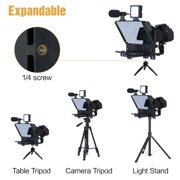 Teleprompter,Dslr Camera Prompter A10 Portable With Remote Video Remote Video Live Dsfen Speech. Eryue Buzhi Bortt
