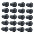 thumbnail image 3 of Tachiuwa 20 Pieces Toggle Clips Cord Ends Bell Stoppers for Bag Paracord Backpack Lanyard Black, 3 of 9