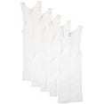 thumbnail image 2 of Fruit of the Loom Men's A ShirtsPack of 5 White, XXXXX-Large, 2 of 2
