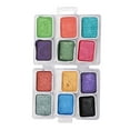thumbnail image 2 of yotijay 6xWatercolor Paints Set Shimmer for Manicure Decor Home School Kids & Adults Dark Color, 2 of 9