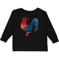 thumbnail image 3 of Inktastic Year of the Rooster Boys or Girls Long Sleeve Toddler T-Shirt, 3 of 5