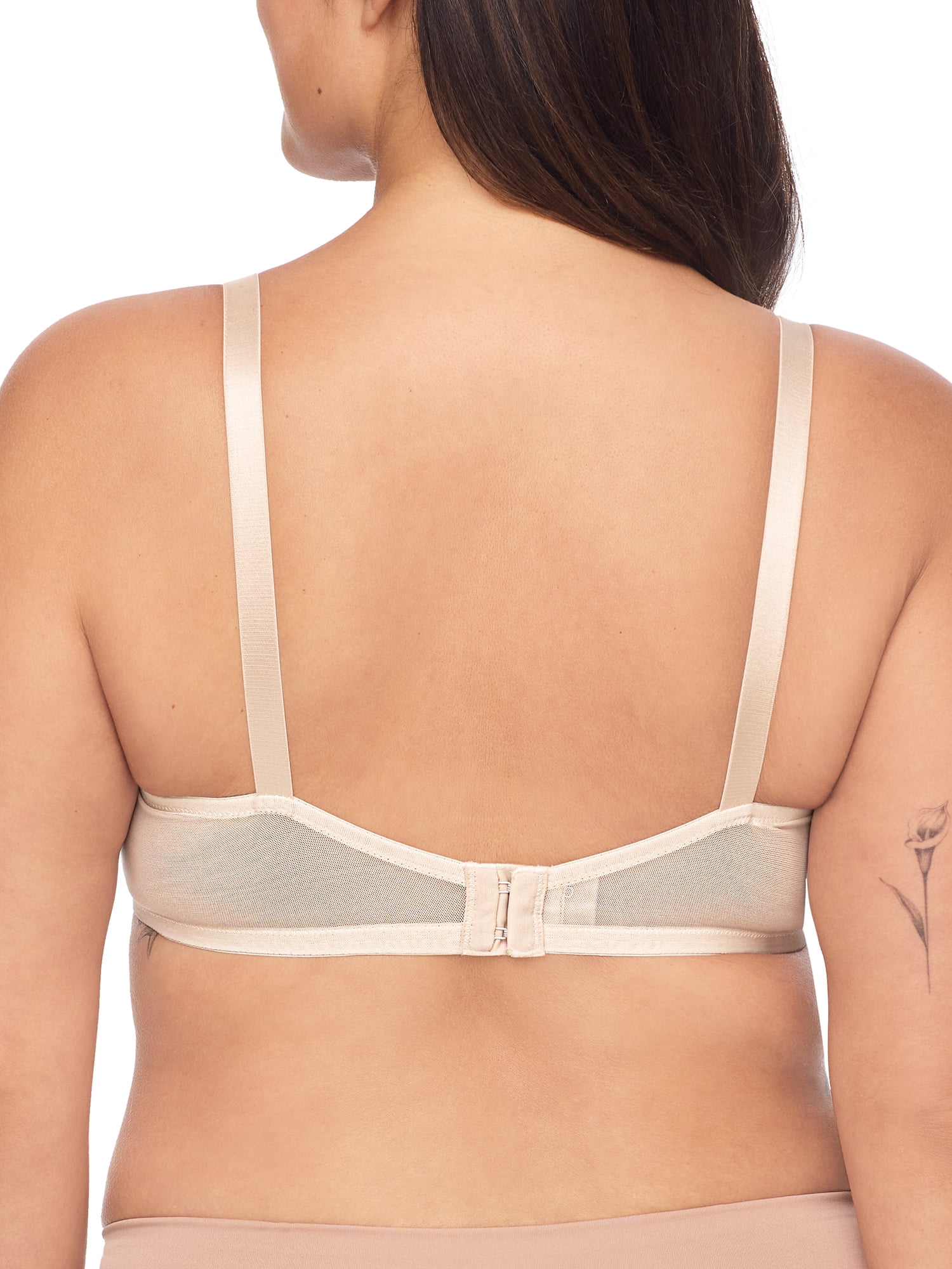 Warners Blissful Benefits Women's Breathable Lightly Lined Underwire Easy Size T-Shirt Bra