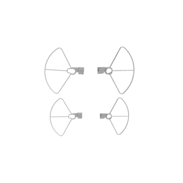 Plastic Anti-Collision Propeller Guard for Mini Drones, Orange/Gray/Black Colors for Protection