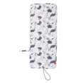 thumbnail image 3 of Portable Diaper Changing Pad Nylon Comfortable Multifunctional Waterproof Baby Changing Pad for Travel Home Beige Fallen Leaves, 3 of 3