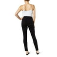 thumbnail image 2 of Levi Strauss Signature Gold Women's Maternity Baby Bump Skinny Jeans, Noir, Medium, 2 of 3
