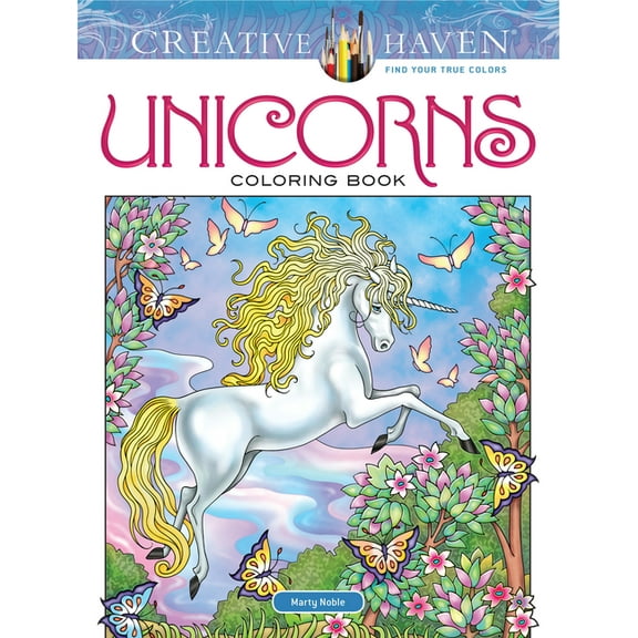 Unicorns Coloring Book