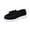 #125-Black, variant on Yusimy Women's Fashionable Casual Loafer Shoes - Round Toe Flat Sole Slip-On Shoes with Tassel Decoration Solid Color Seasonal Versatile Minimalist Design for Everyday Comfort