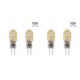 thumbnail image 2 of Toystoory Mini bombilla LED de 2 uds., luces nocturnas emisoras de luz de 360 ​​grados para candelabros, lámparas de mesa, iluminación de armario Type2 NO2 Toystoory CBP167230, 2 of 6
