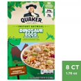 thumbnail image 2 of Quaker Fruit & Cream Instant Oatmeal Variety (8ct/9.8oz) + Quaker Instant Oatmeal Dinosaur Eggs Brown Sugar (8ct), 2 of 4