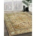thumbnail image 2 of Ahgly Company Indoor Rectangle Traditional Light Brown Persian Area Rugs, 7' x 9', 2 of 6