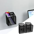 thumbnail image 1 of 2PC Metal Writing Utensil Storage Organizer For Whiteboard Blackboard Kitchen Or, 1 of 4