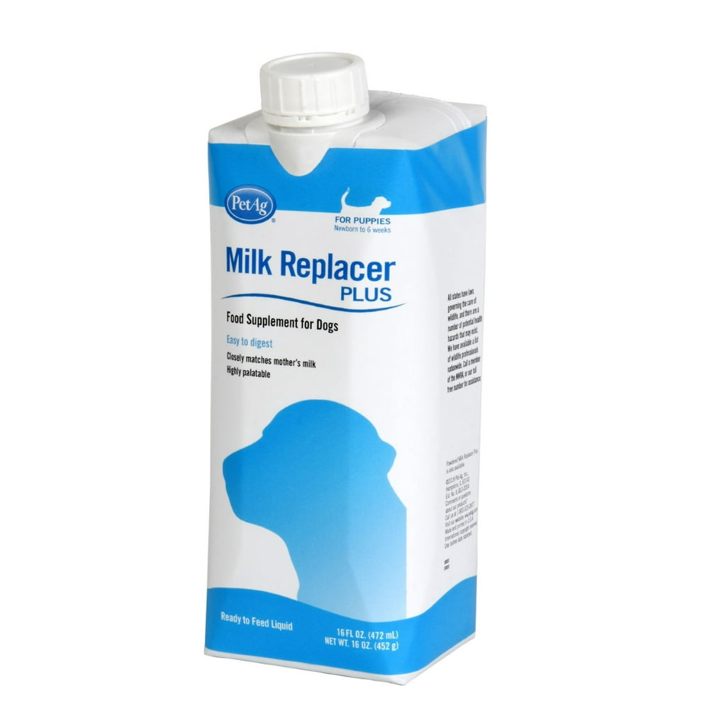 PetAg Milk Replacer Liquid For Puppies, 16 oz.