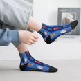 thumbnail image 2 of Sigee Cute Fish for Crew Soft Moisture-wicking Socks ,Cushion Moisture Wicking Boot Socks for Men and Women, 2 of 7