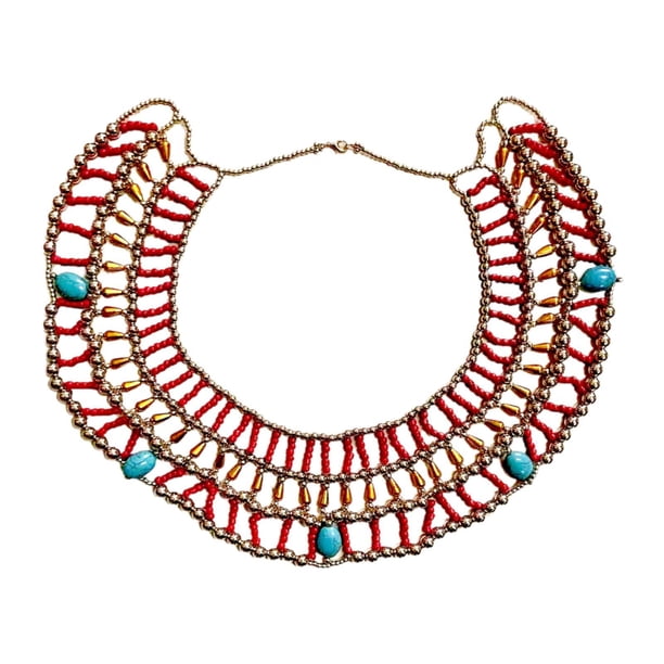 Collar collar para mujeres Decoración de collar boho Joyería de gargantilla de diseño retro para una fiesta de presentación de presentación de Estilo B